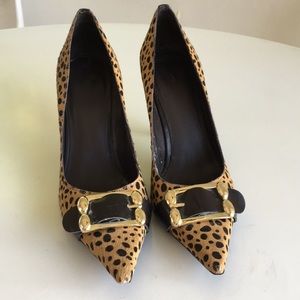 Cheetah print heels